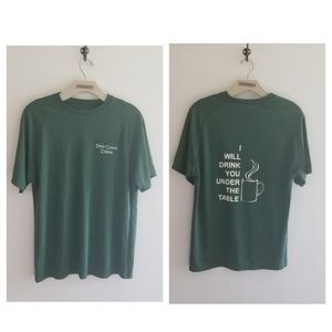 NWOT Door County Coffee Poly Tee